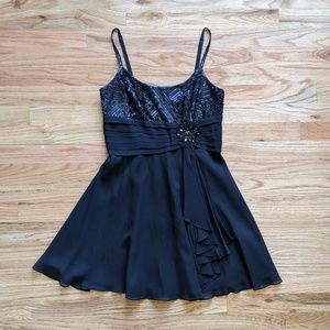 BCBGMaxAzria Black Mini Dress Size 4